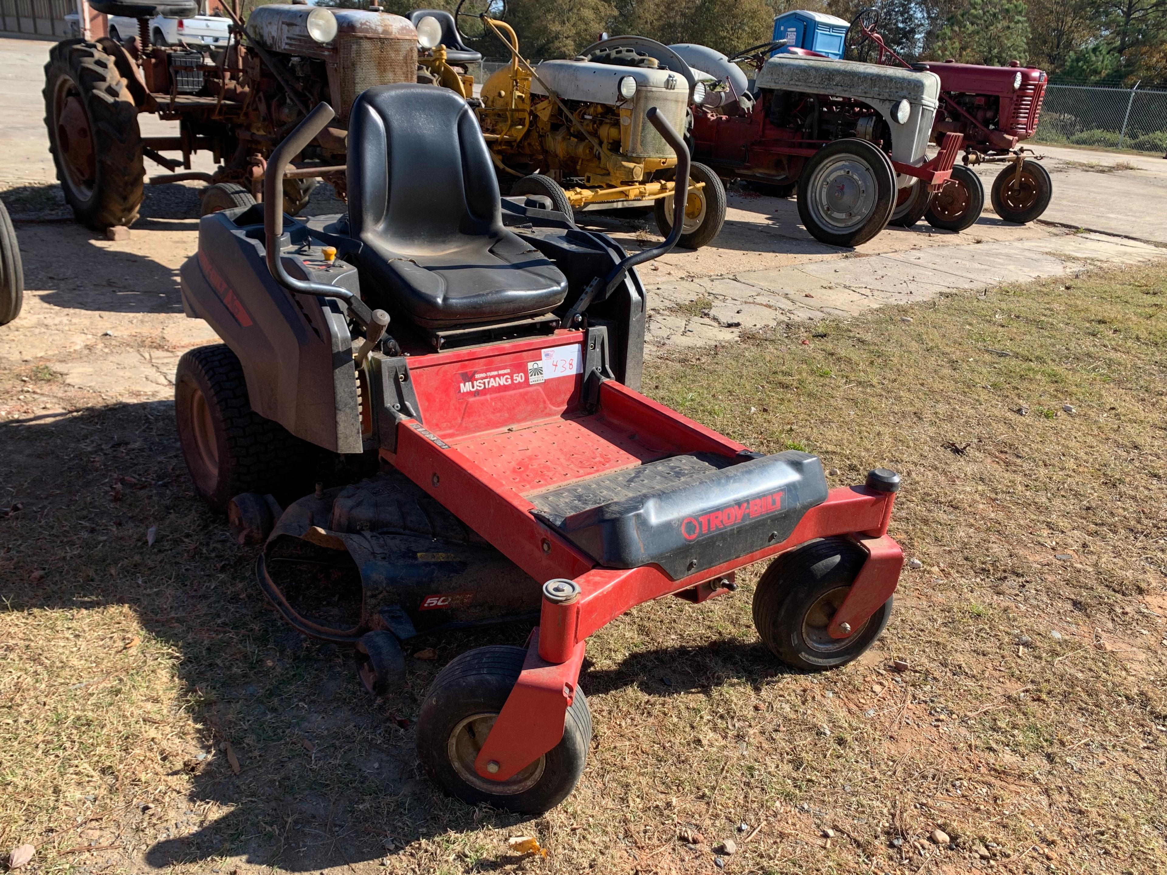 Troy Bilt Mustang 50 Zero Turn Mower