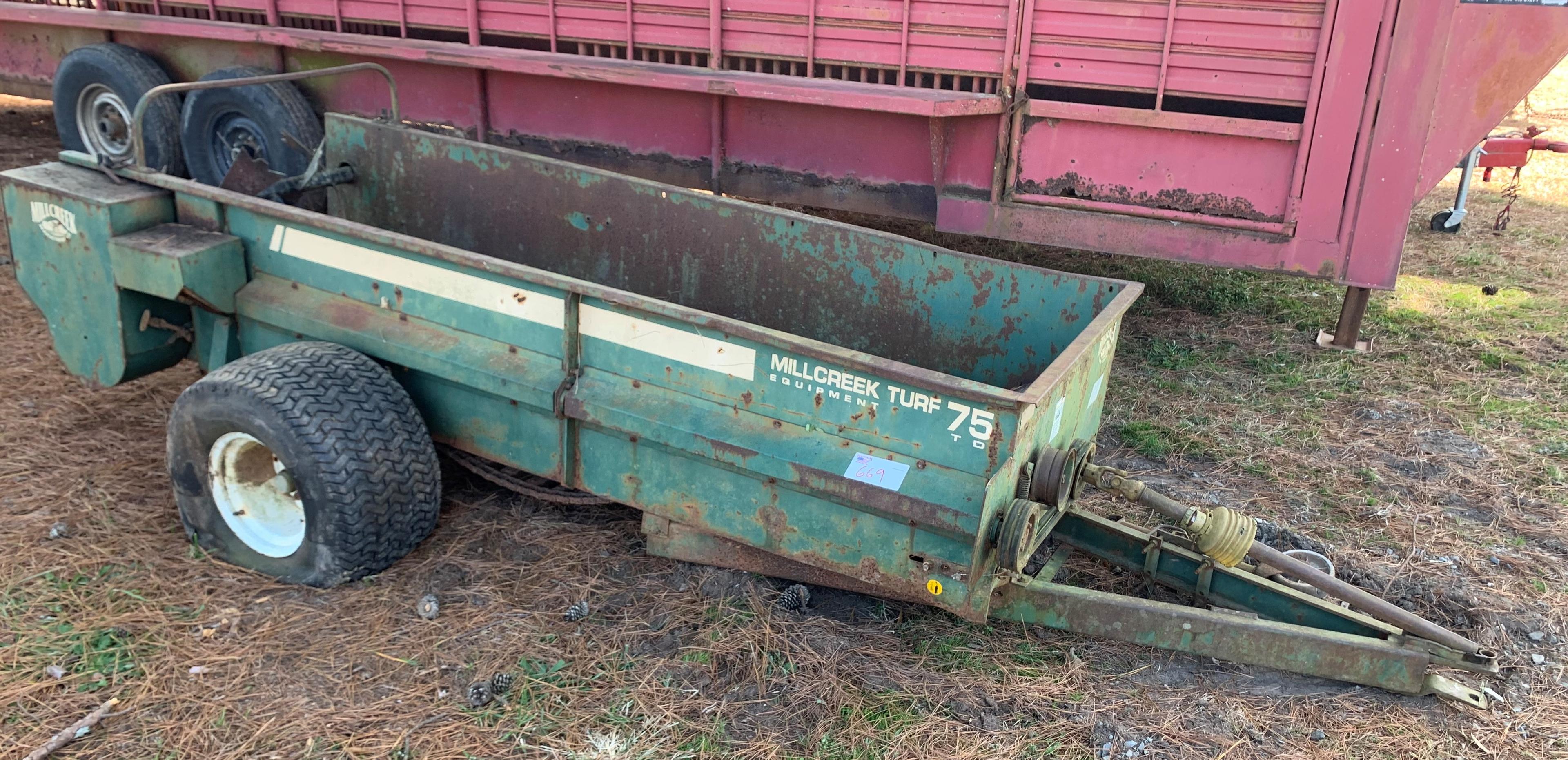 Mill Creek 75 Manure Spreader