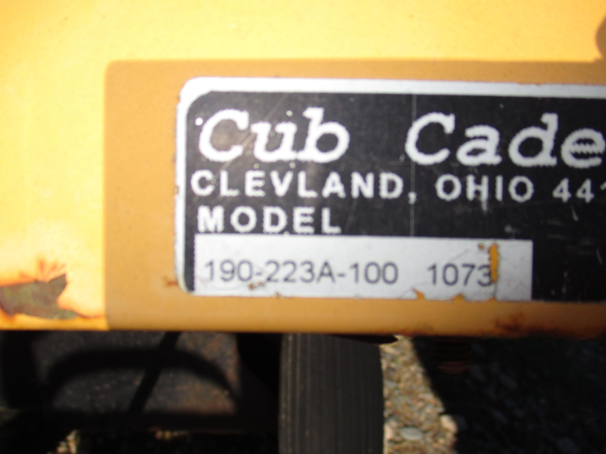 Cub Cadet Trailer