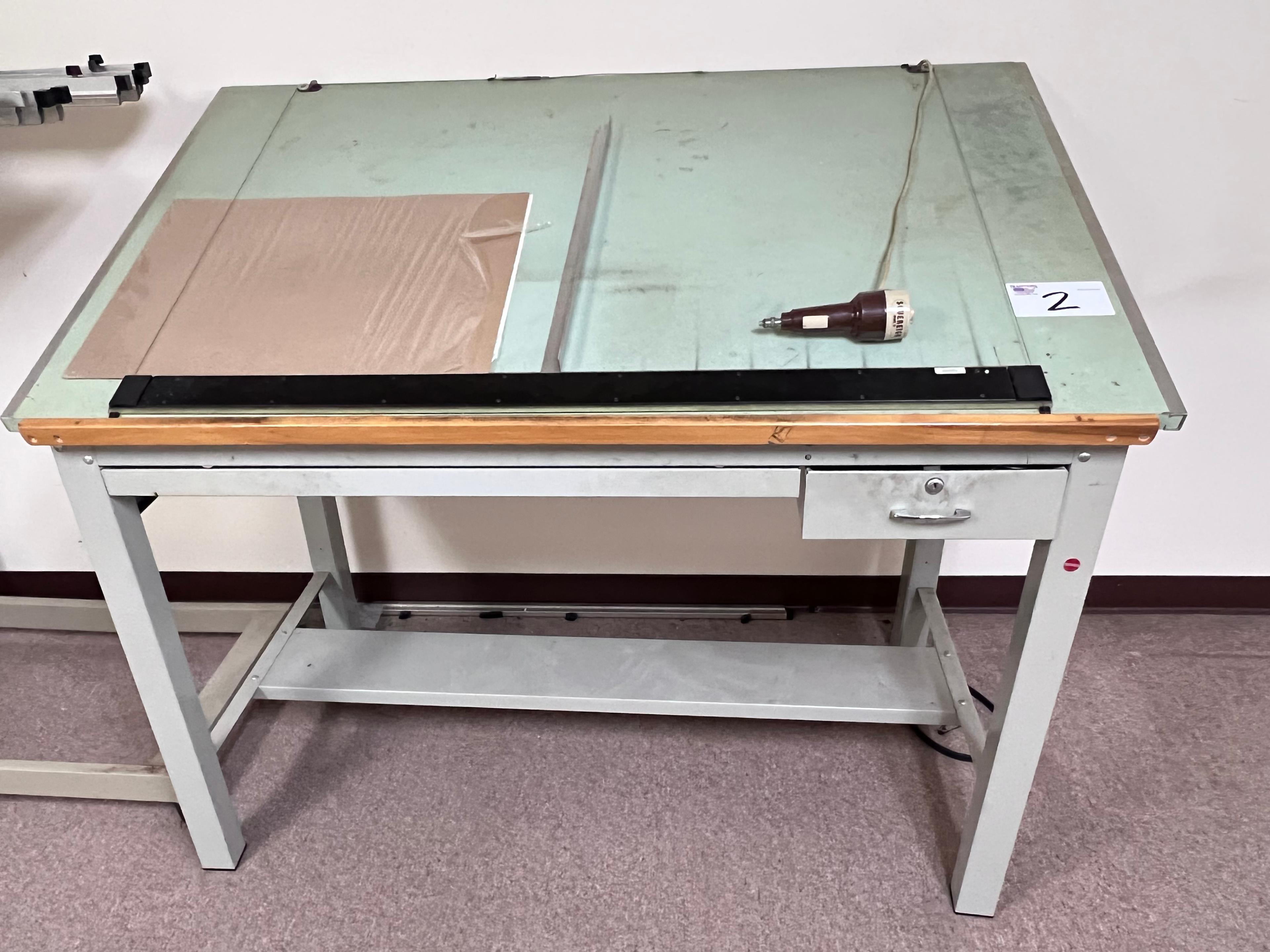 Drafting Table with Stool