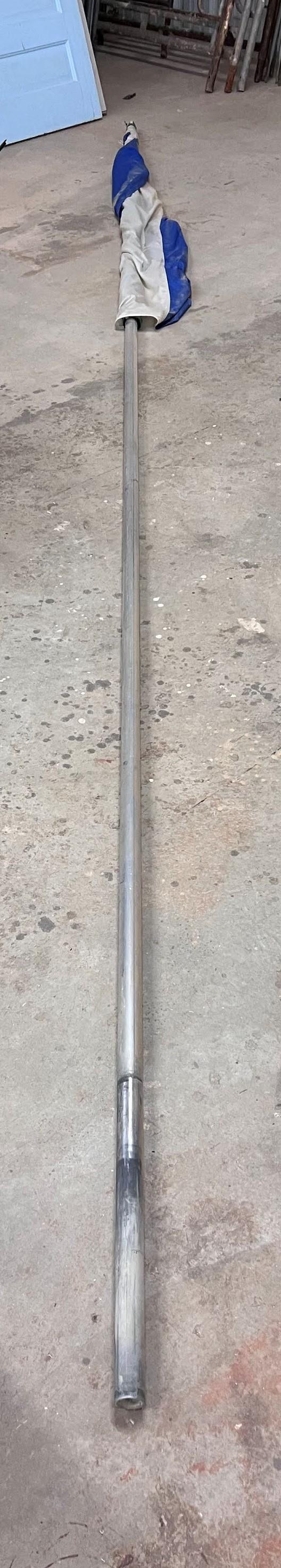 3 - 20ft Aluminum Flagpoles