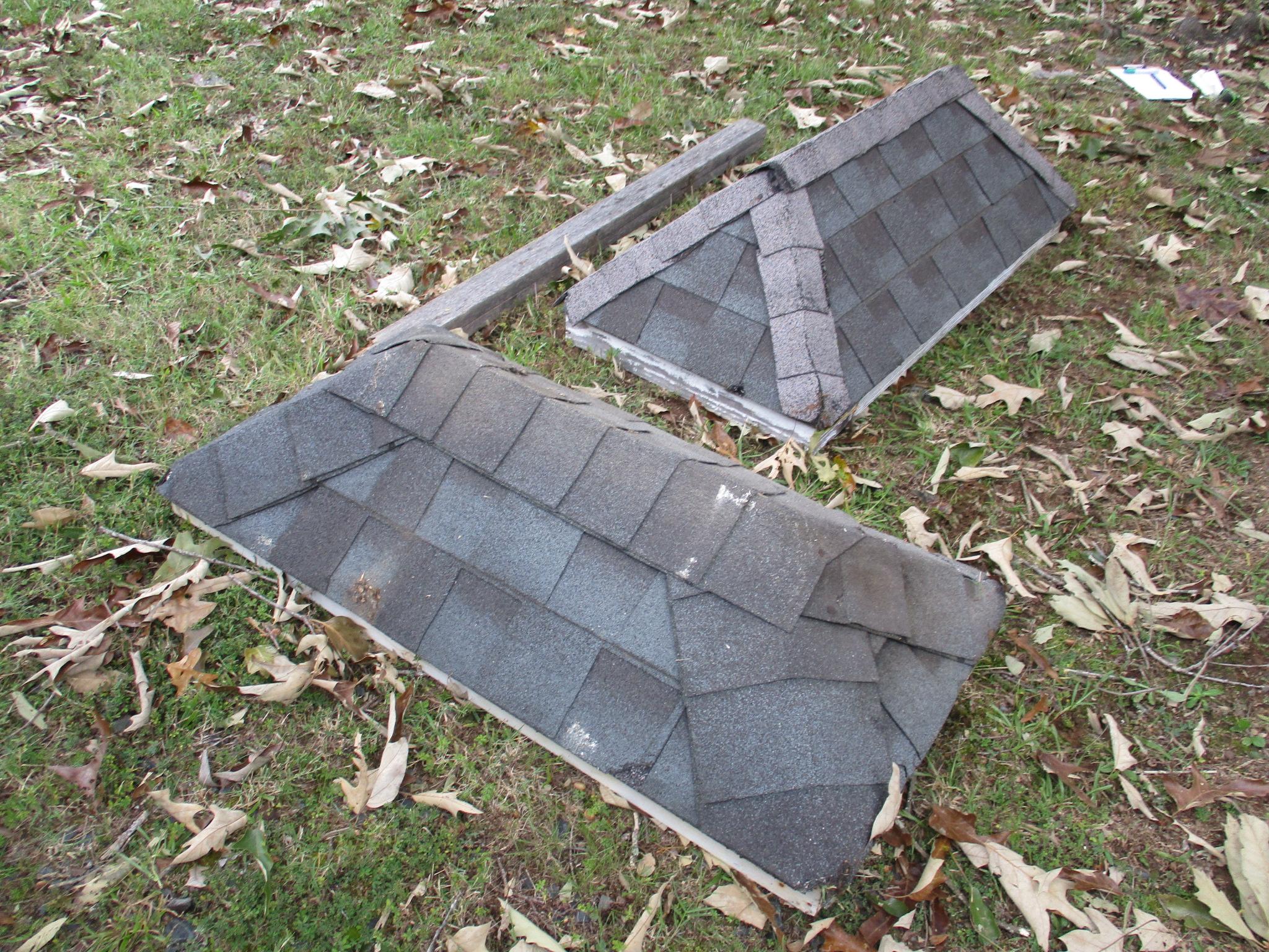 (2) Dog House Roofs