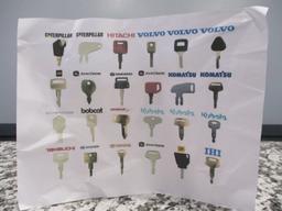 (24) Equipment Key Set