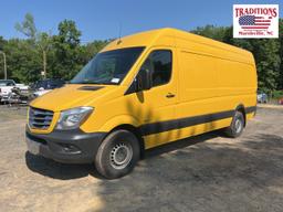 2014 Freightliner Cargo Van SALVAGE TITLE VIN 3725