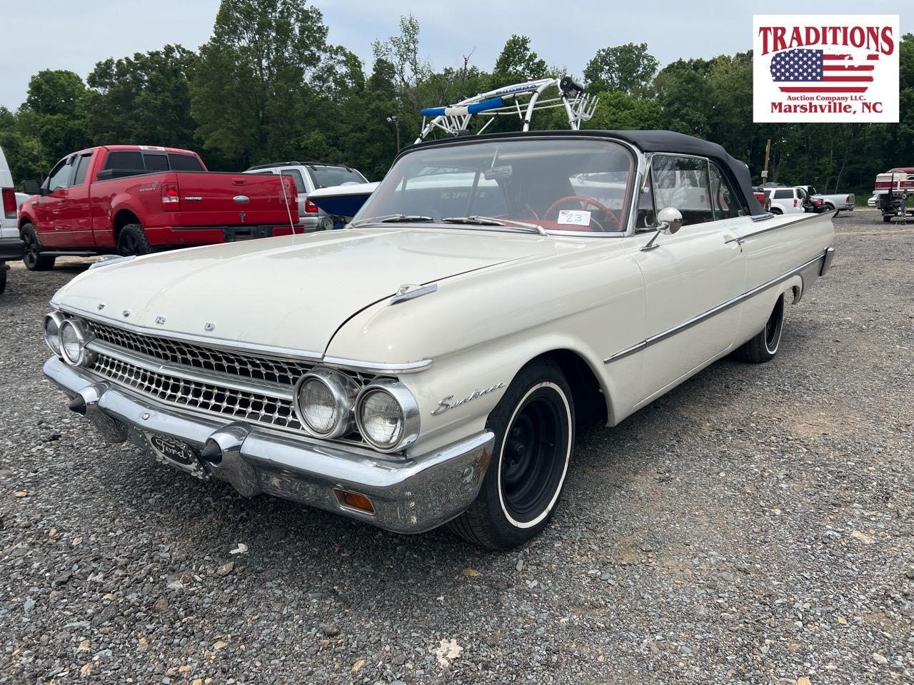 1961 Ford Galaxie Convertible VIN 6601