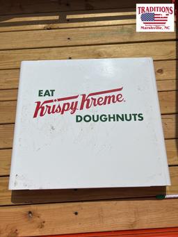 3 Krispy Kreme Metal Signs
