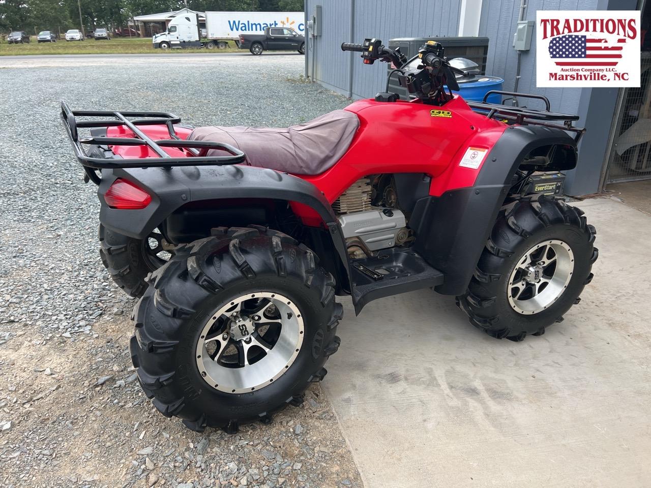 2004 Honda Rancher 400 4x4 4 Wheeler