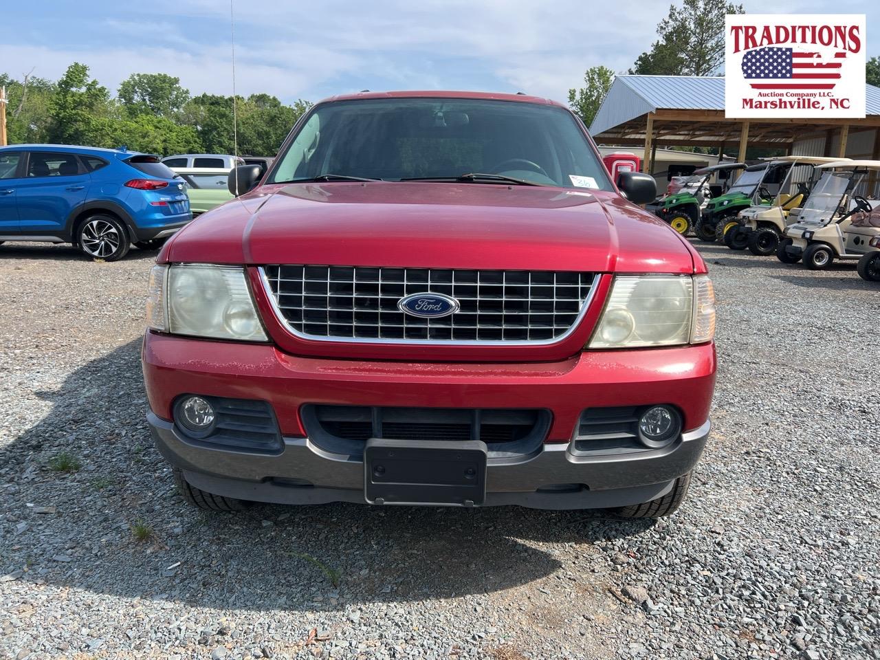 2003 Ford Explorer XLT VIN 2220