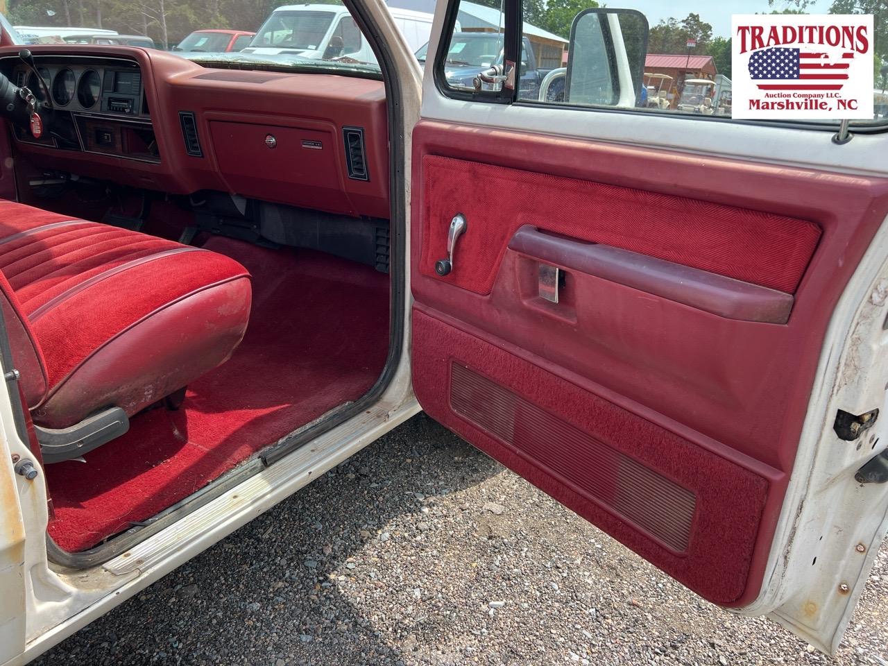 1987 Dodge 1500 VIN 4994