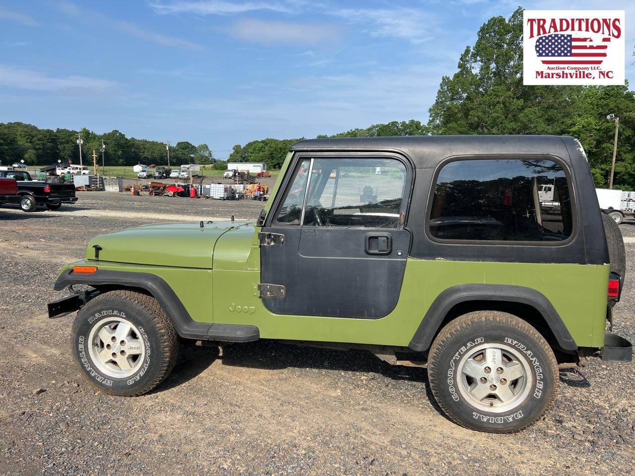 1994 Jeep Wrangler VIN 1050