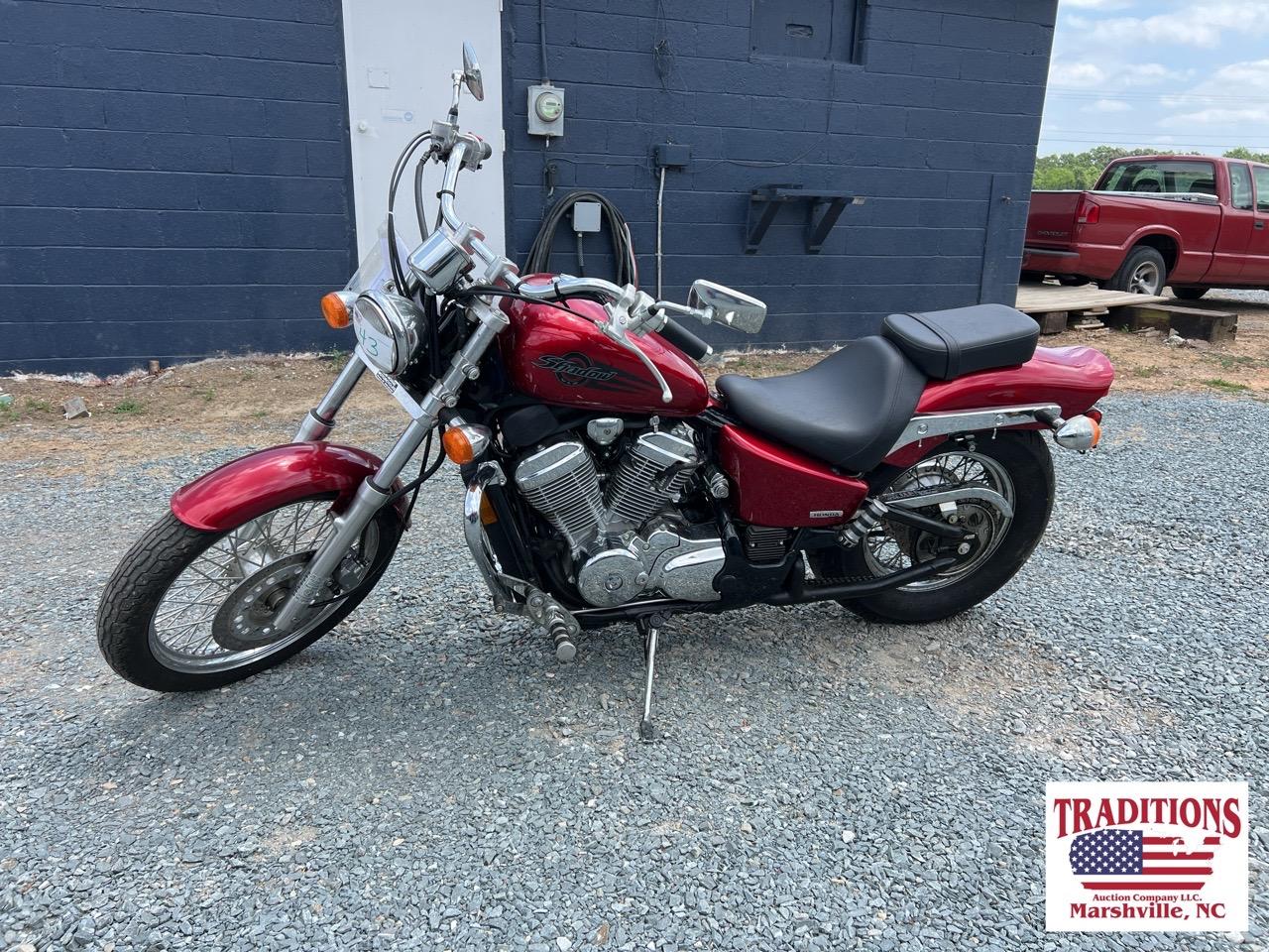 2007 Honda Shadow VIN 0215