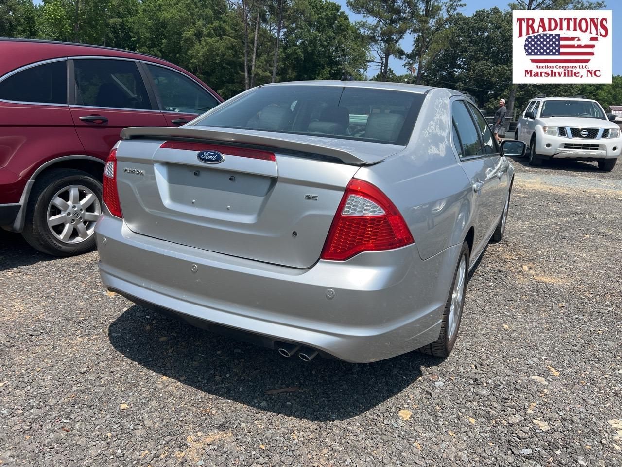 2011 Ford Fusion SE SALVAGE TITLE VIN 3442