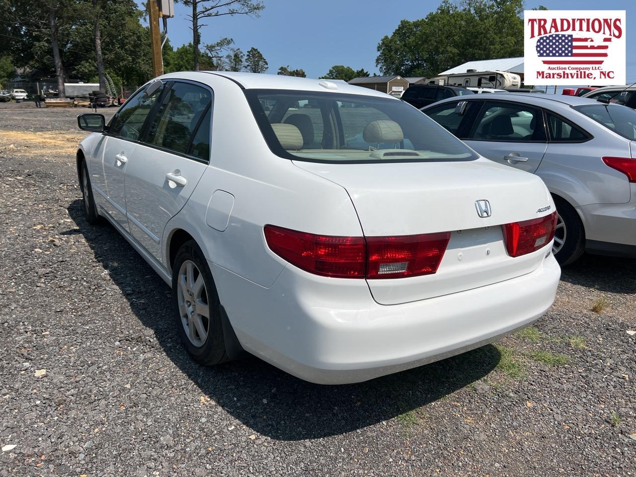 2005 Honda Accord SALVAGE TITLE VIN 4299