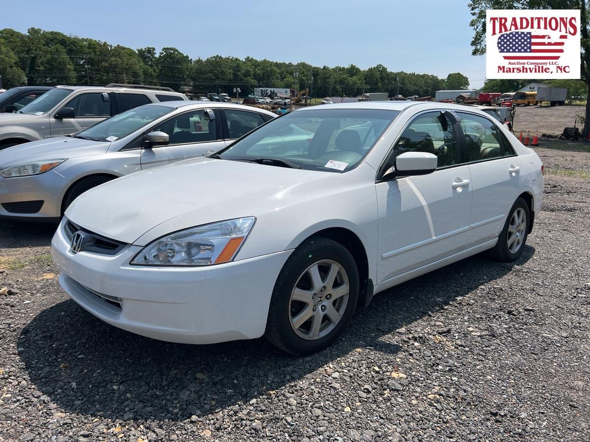 2005 Honda Accord SALVAGE TITLE VIN 4299