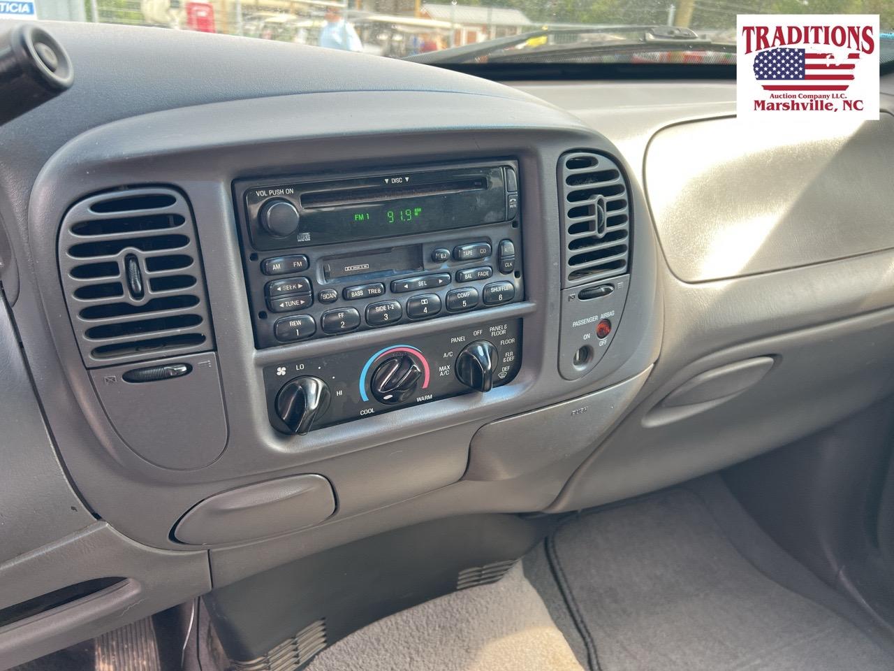 2002 Ford F150 VIN 9052 SALVAGE TITLE