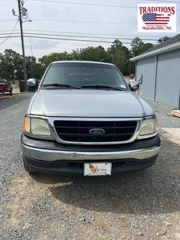 2002 Ford F150 VIN 9052 SALVAGE TITLE