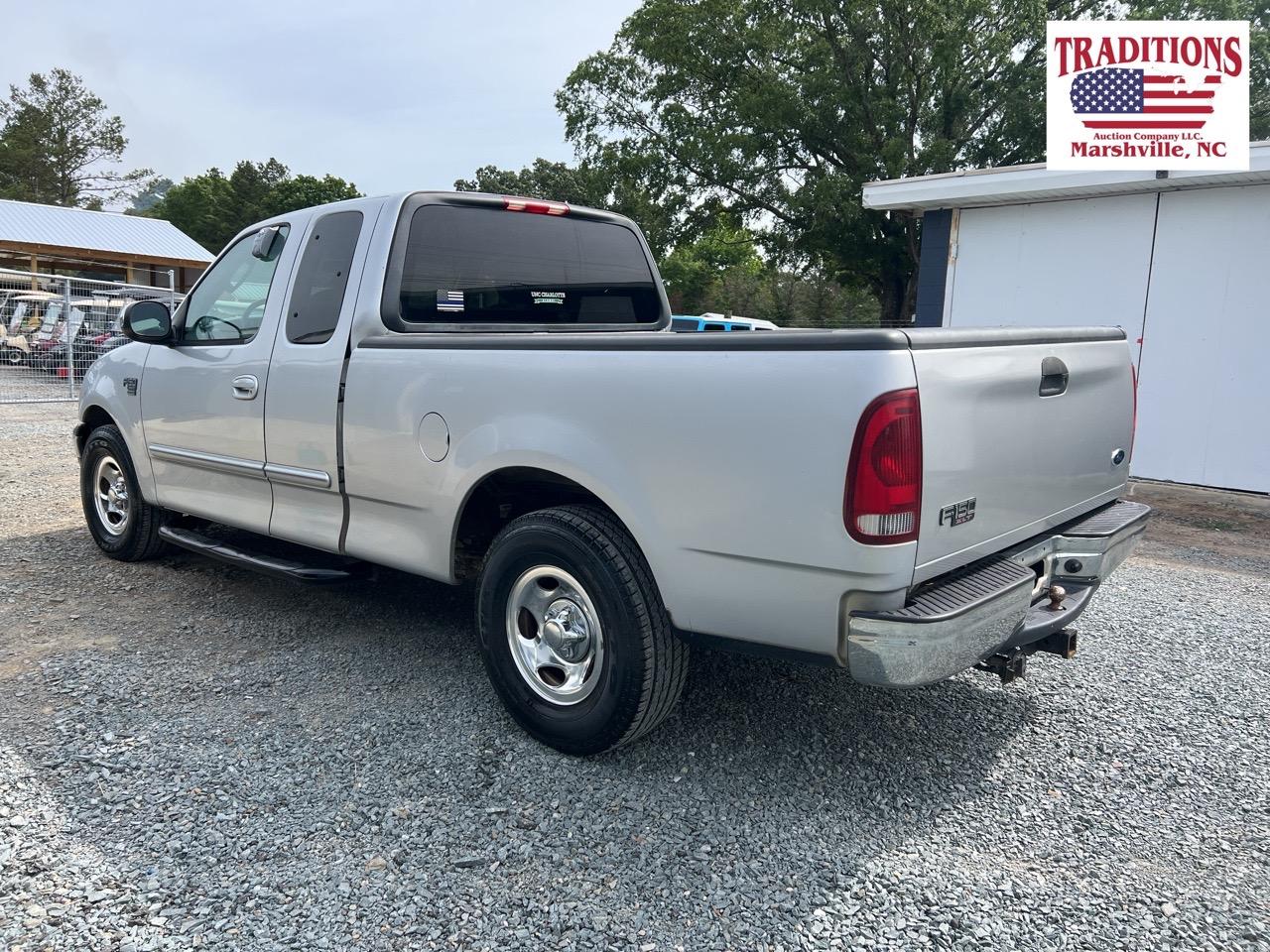 2002 Ford F150 VIN 9052 SALVAGE TITLE