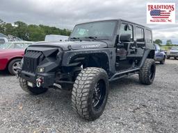 2009 Jeep Wrangler Unlimited 4x4 Sahara VIN 9440