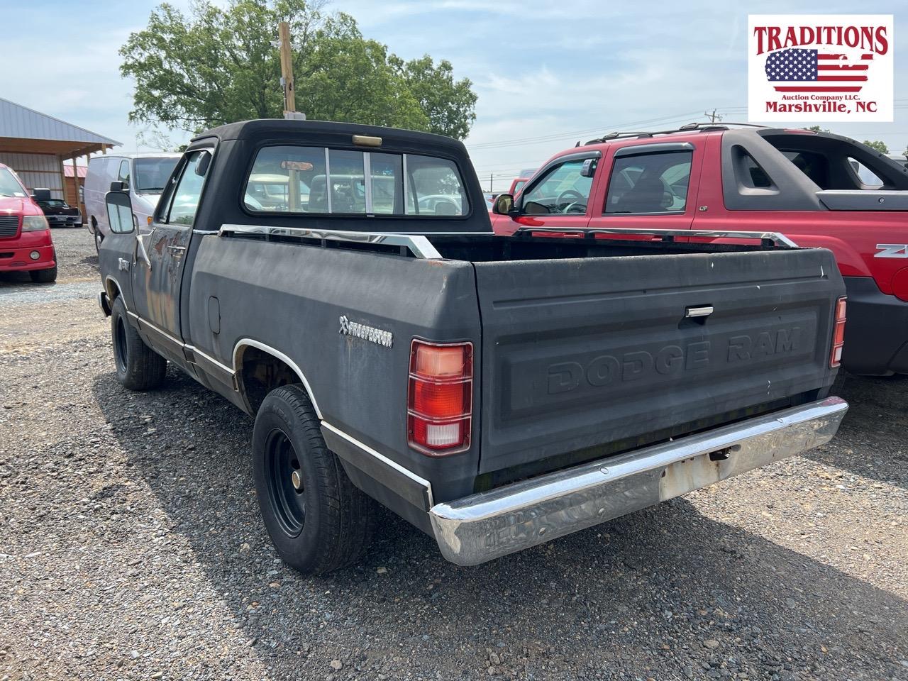 1984 Dodge 1500 VIN 8183