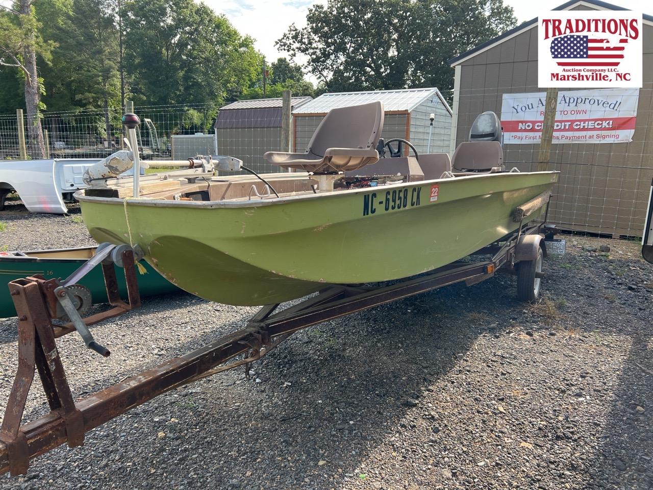 1974 16ft Quac Boat