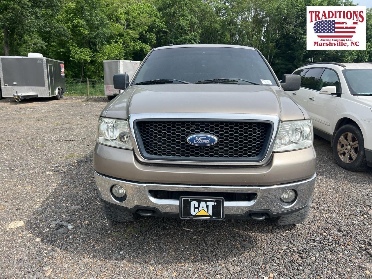 2006 Ford F150 4x4 VIN 3932