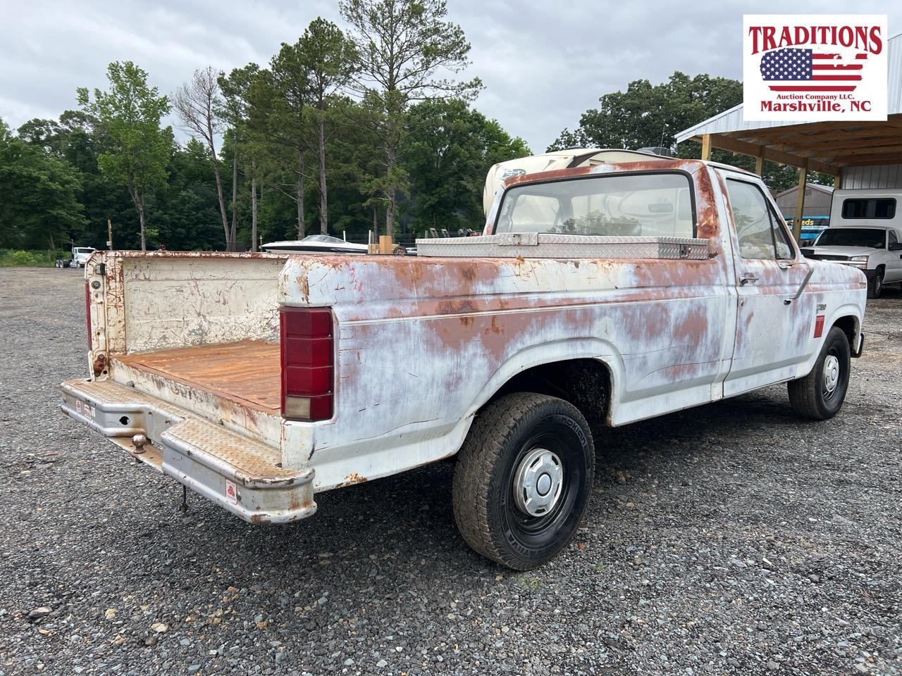 1984 Ford F150 VIN 7565