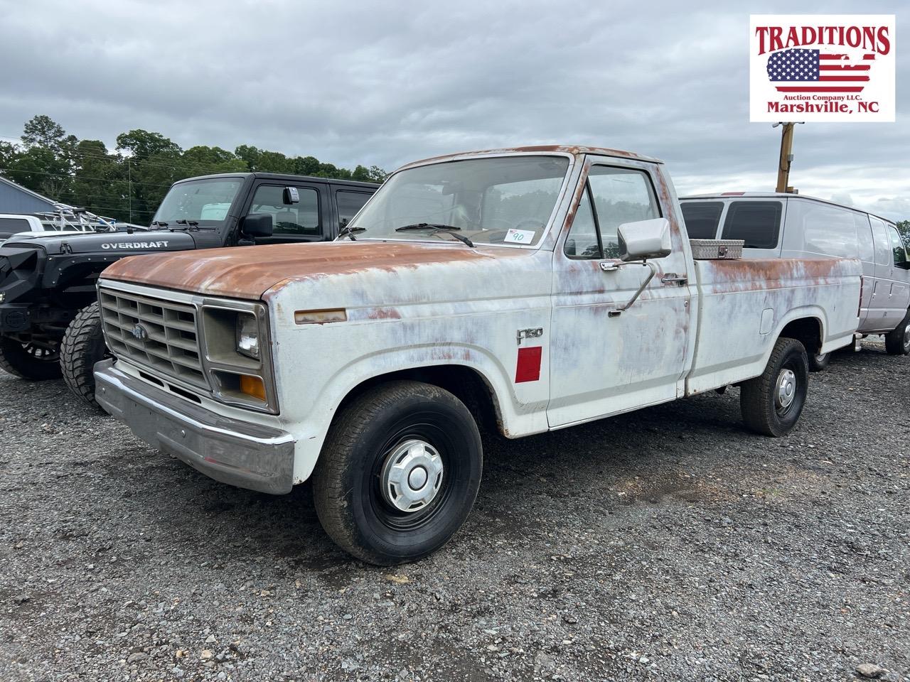 1984 Ford F150 VIN 7565