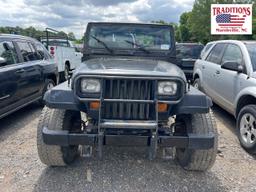 1989 Jeep Wrangler VIN 0745