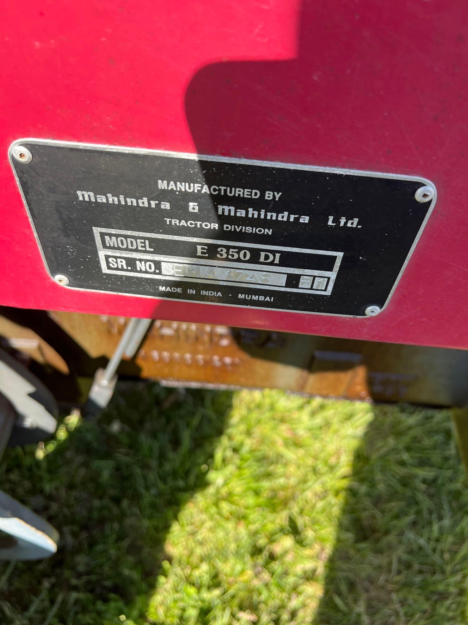 Mahindra tractor E350-DI