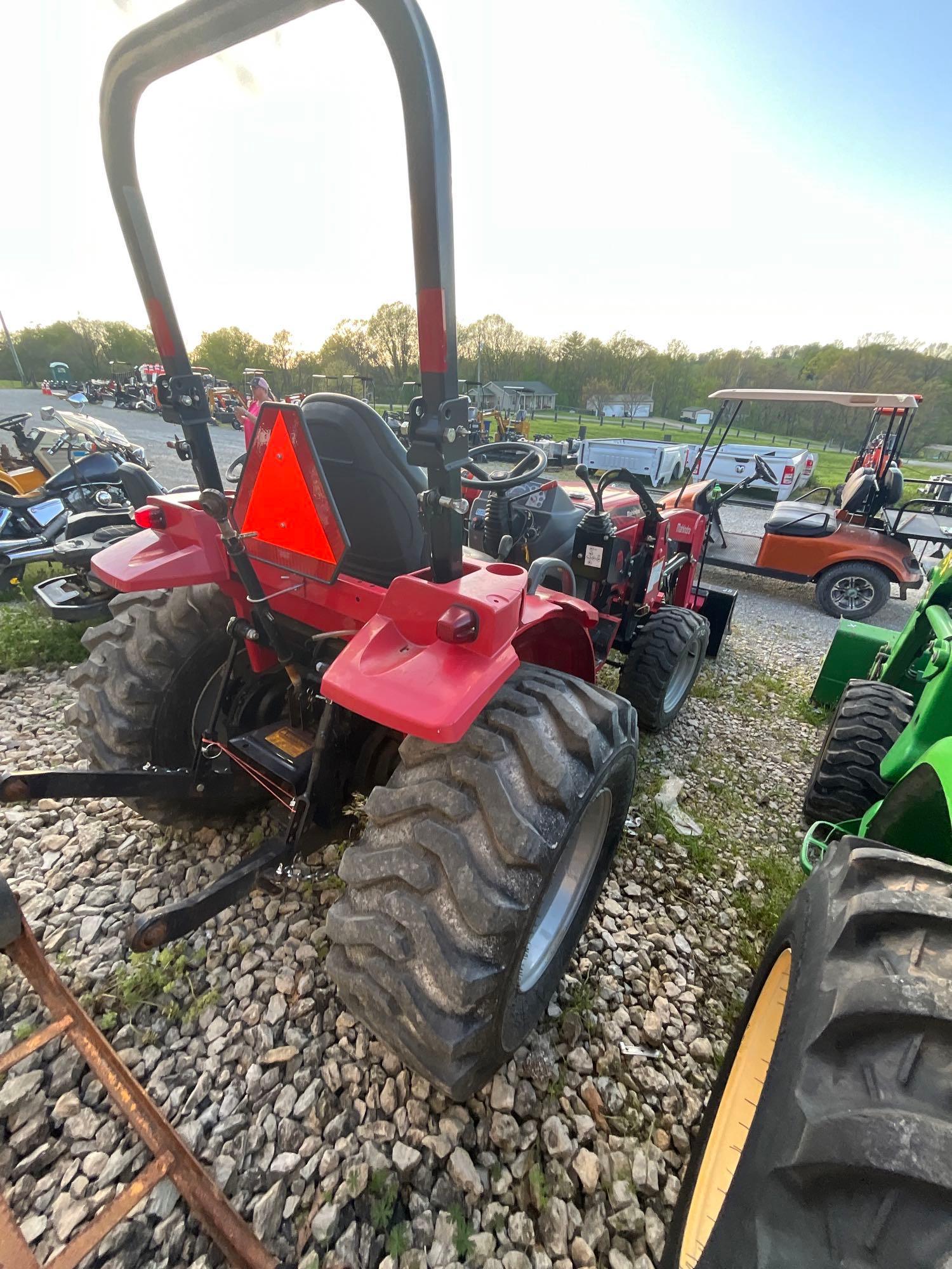 mahindra tractor and loader