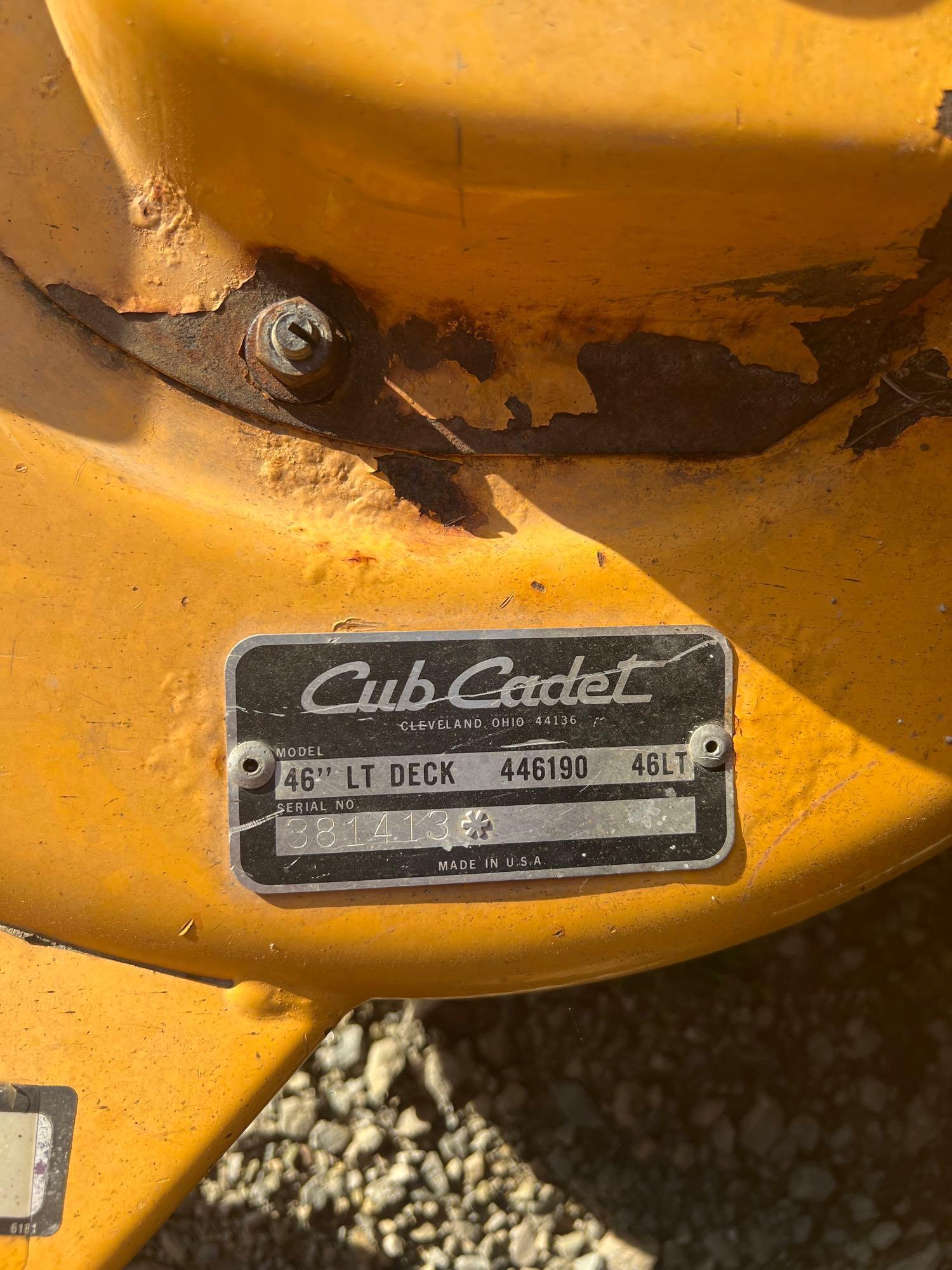 1730 Cub Cadet Mower