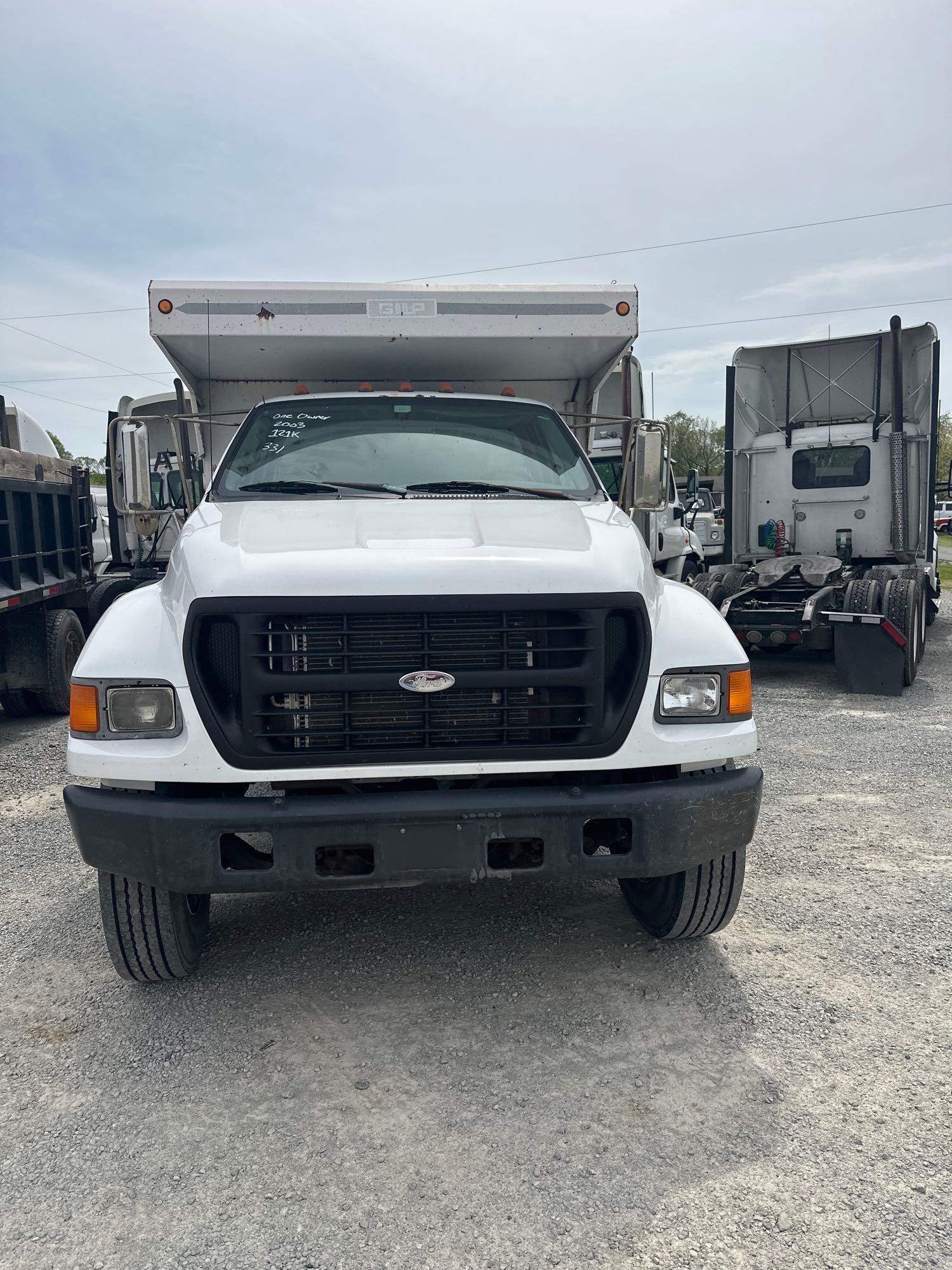 2003 F750 Dump Truck