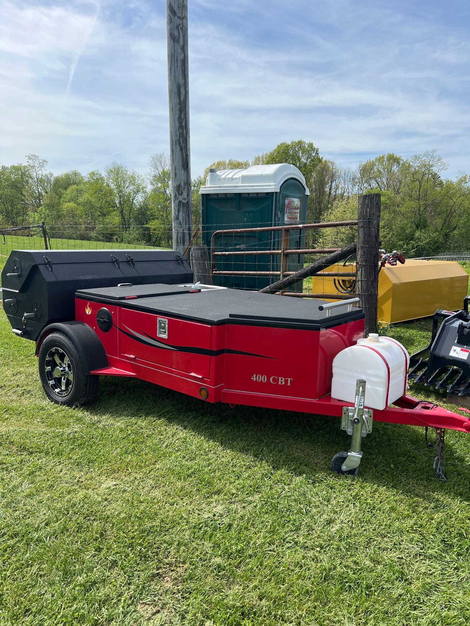 400 CBT Mobile Grill Trailer, 2022