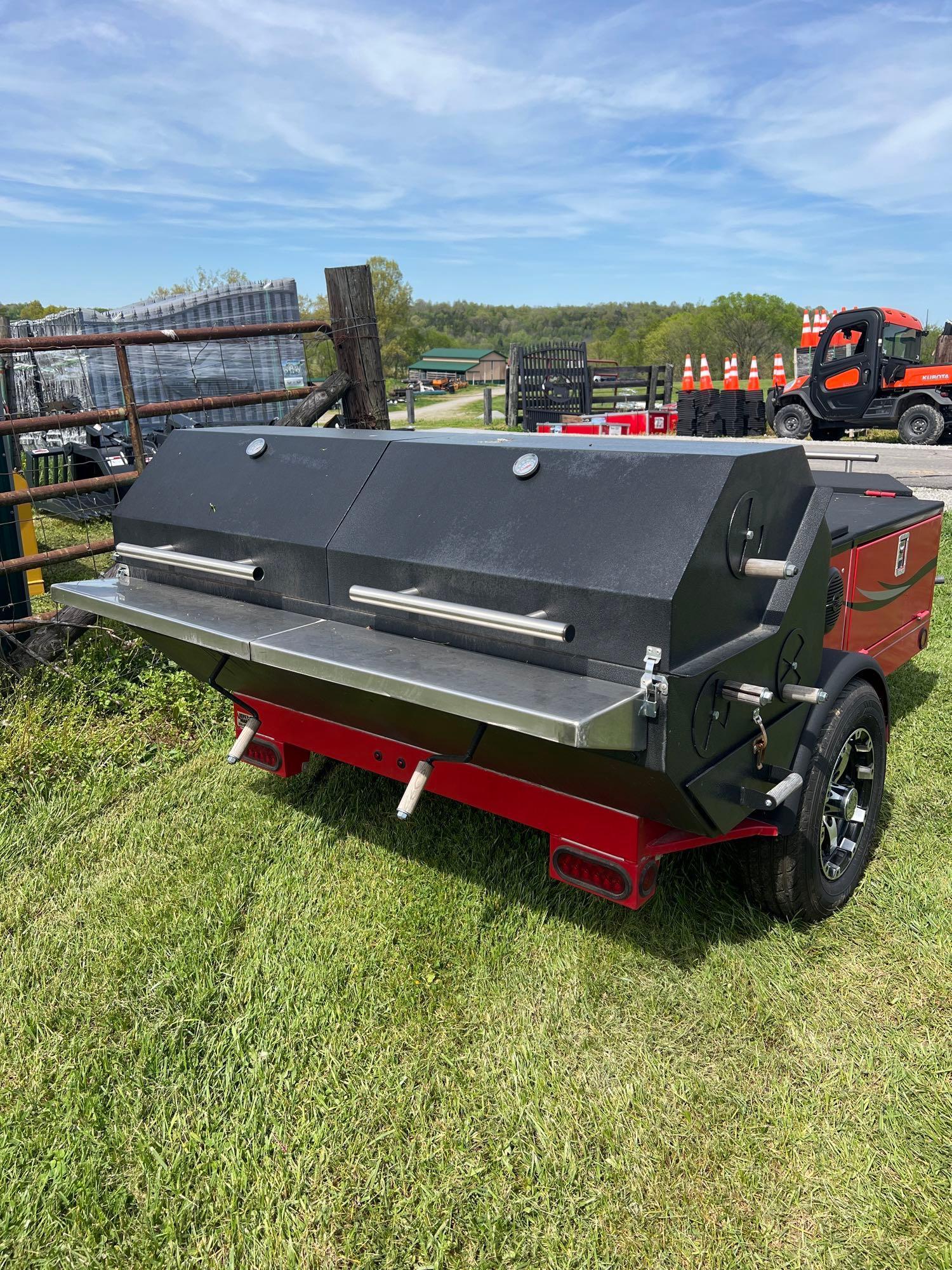 400 CBT Mobile Grill Trailer, 2022