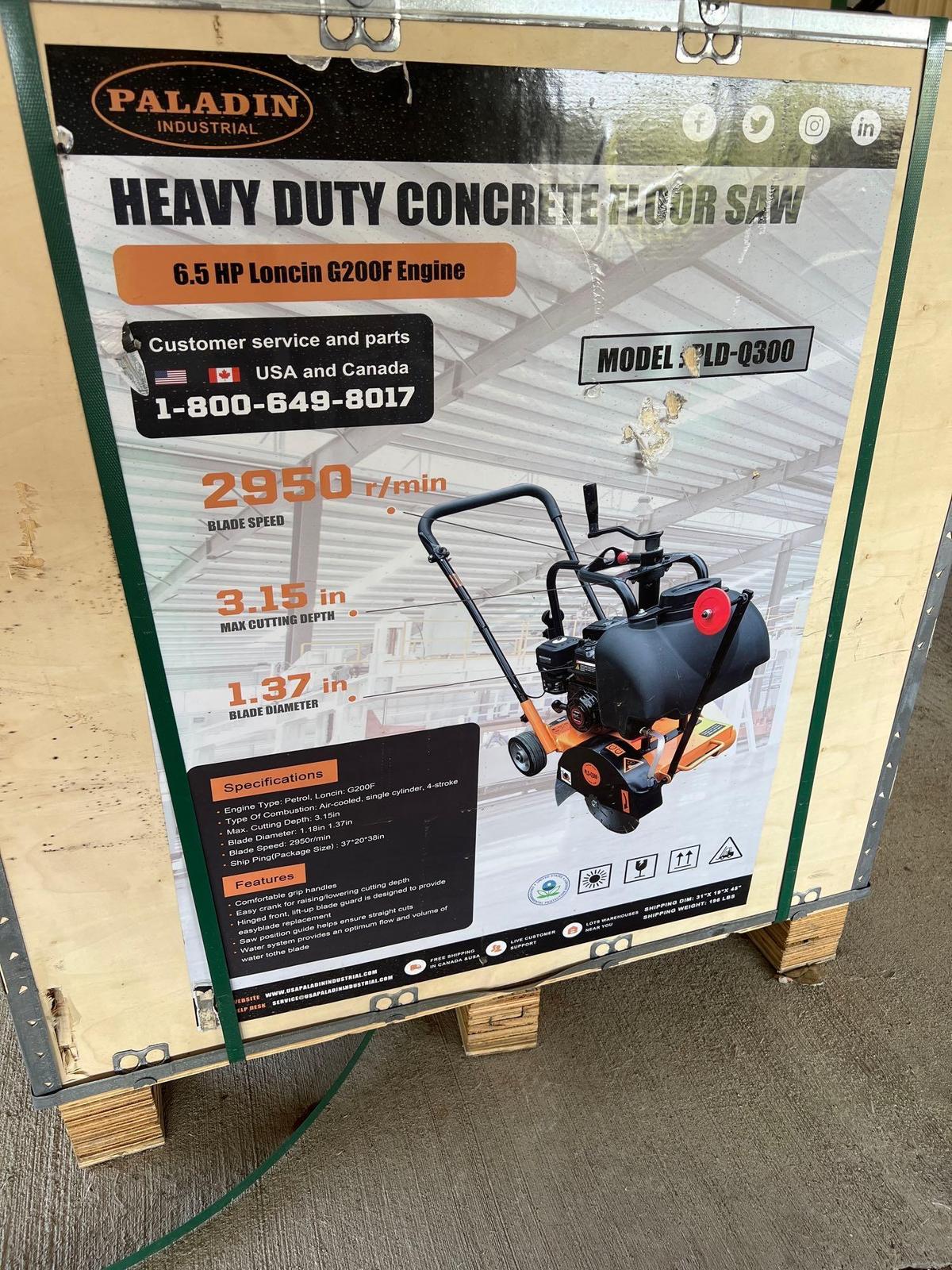 Paladin Concrete Floor Saw