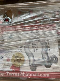 Screw Pin Anchor Shackles pallet
