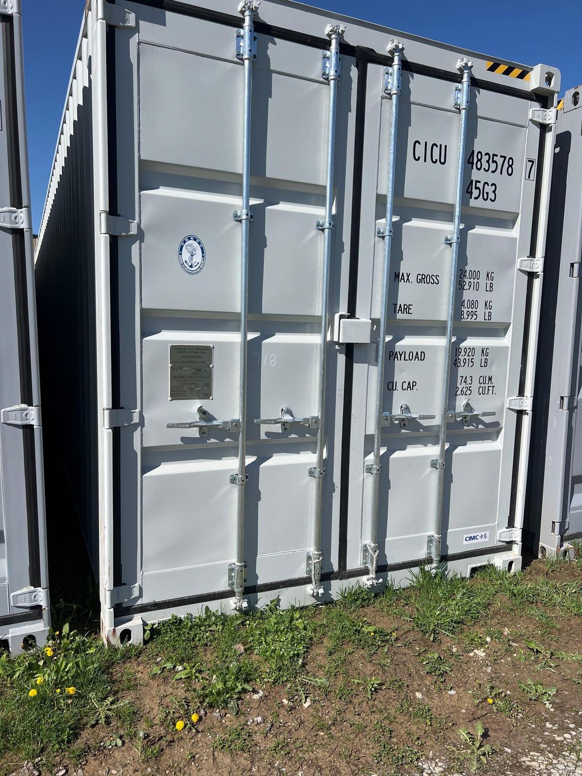 40 foot container 5 door