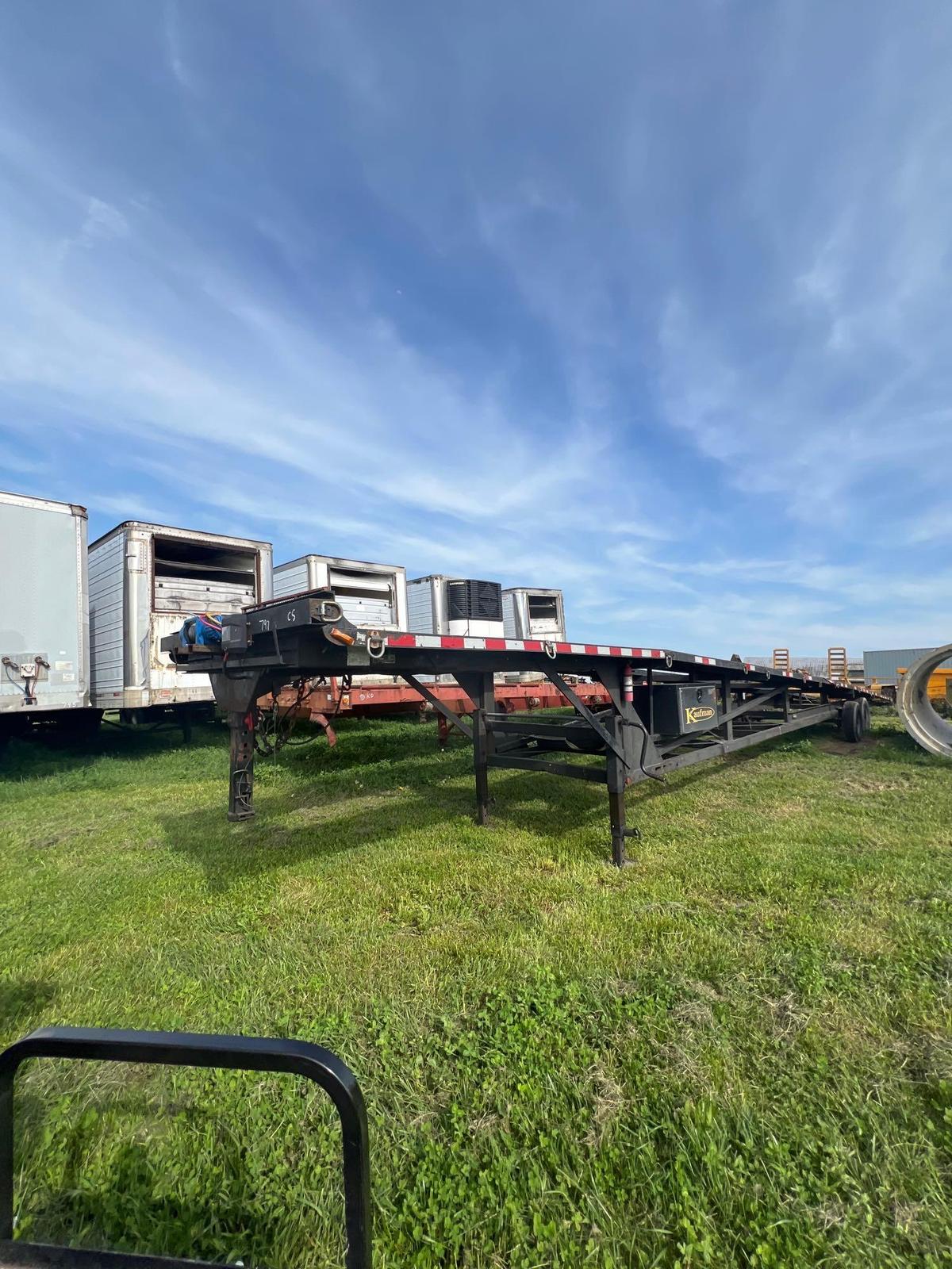 Kaufman car haul trailer