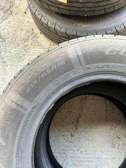 2 master craft tires 215/65r16