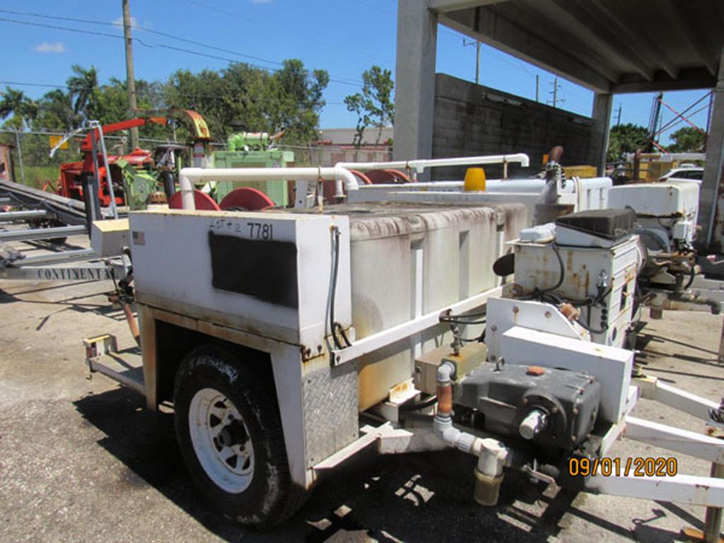 1974 Self Contained Pressure Washing Trailer