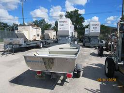 1998 Continental Boat Trailer & Lowe Aluminum Boat