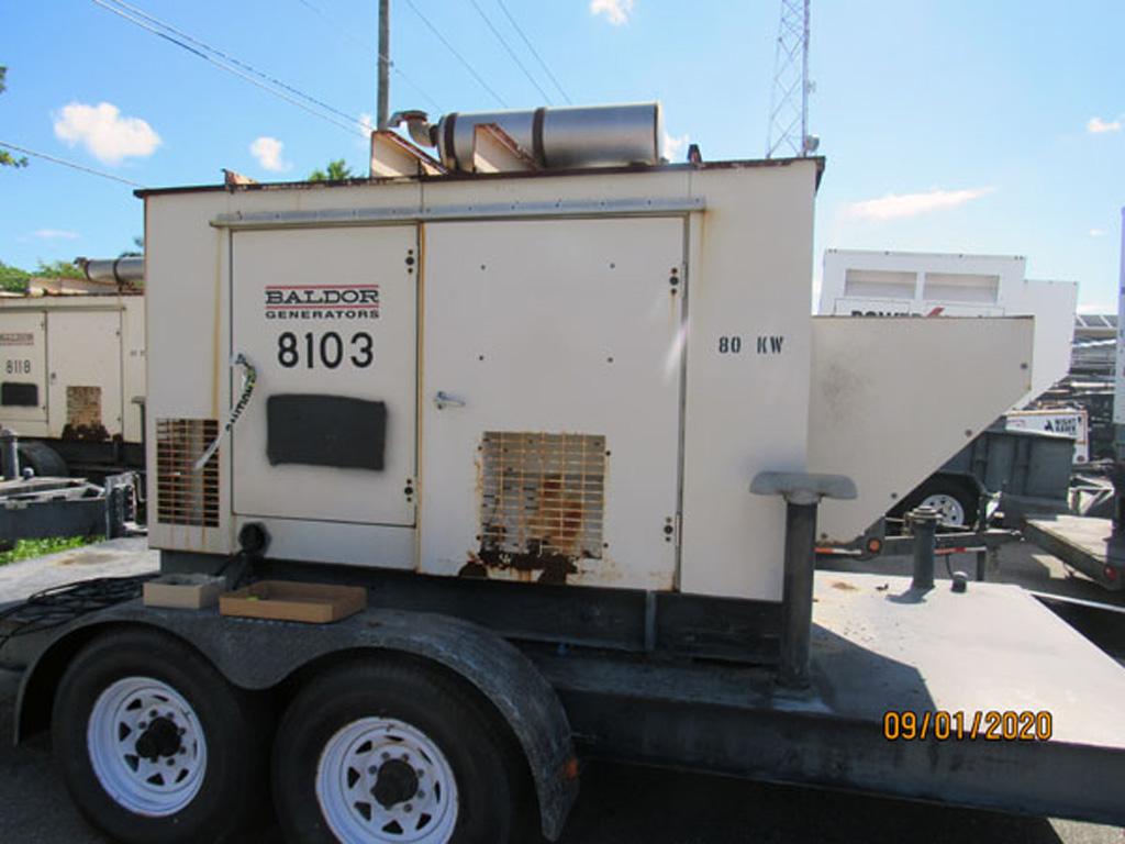 2006 Baldor Trailer-Mounted Generator