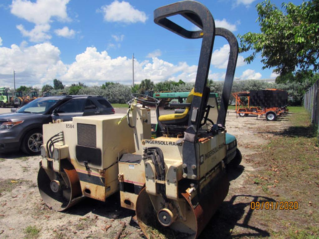 1996 Ingersoll Rand Steel Wheel Roller