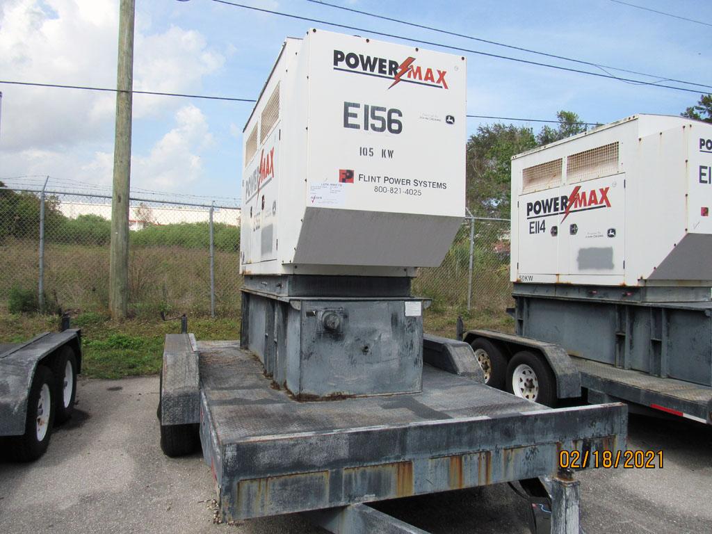 2007 Tandem-Axle Anderson Trailer & Emergency Generator