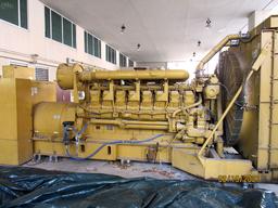 Caterpillar 3500 Diesel Powered 1,750KW Emergency Generator