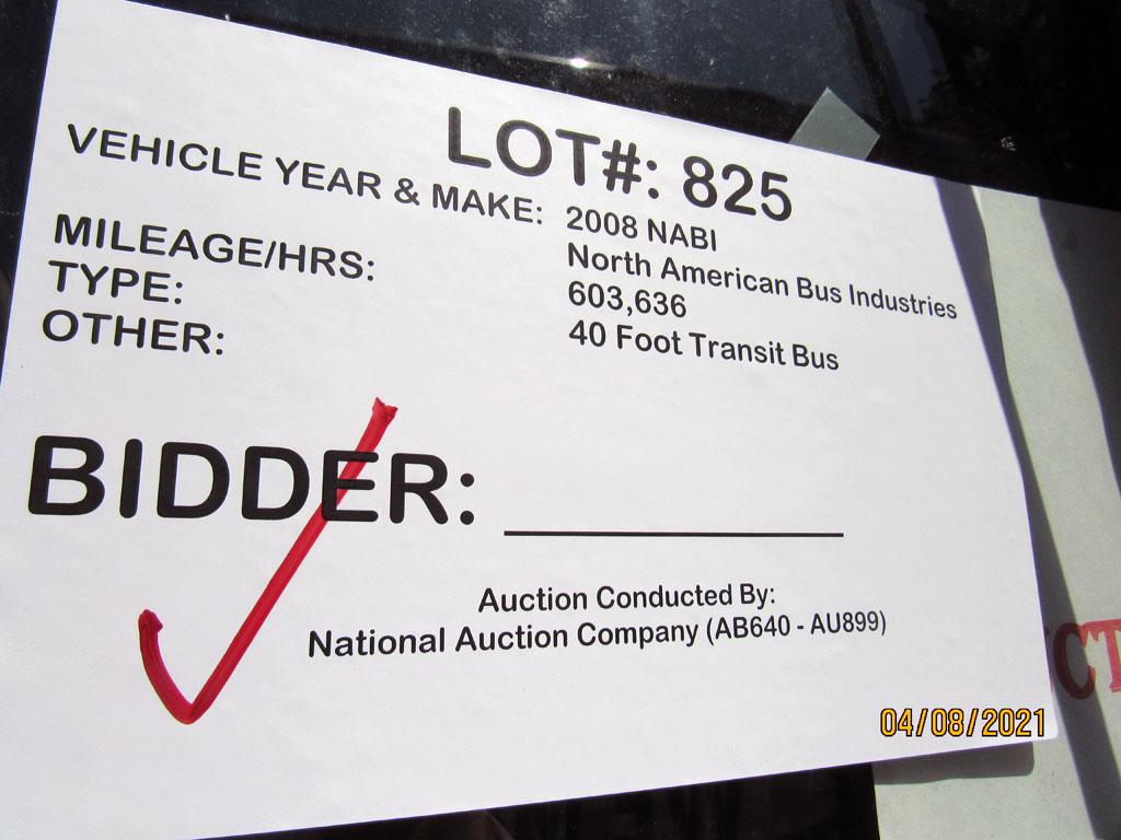 2008 NABI 40 Foot Transit Bus