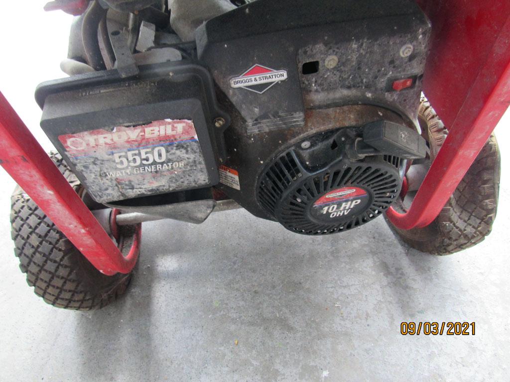 TROY BILT 5550 PORTABLE GENERATOR