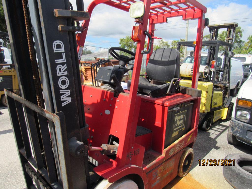 2007 World Electric Forklift Battery Operated