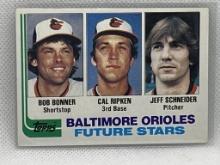 1982 Topps Future Stars Baltimore Orioles Bonner,