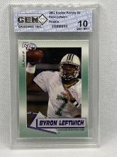 2002 Rookie Review Byron Leftwich Marshall Graded